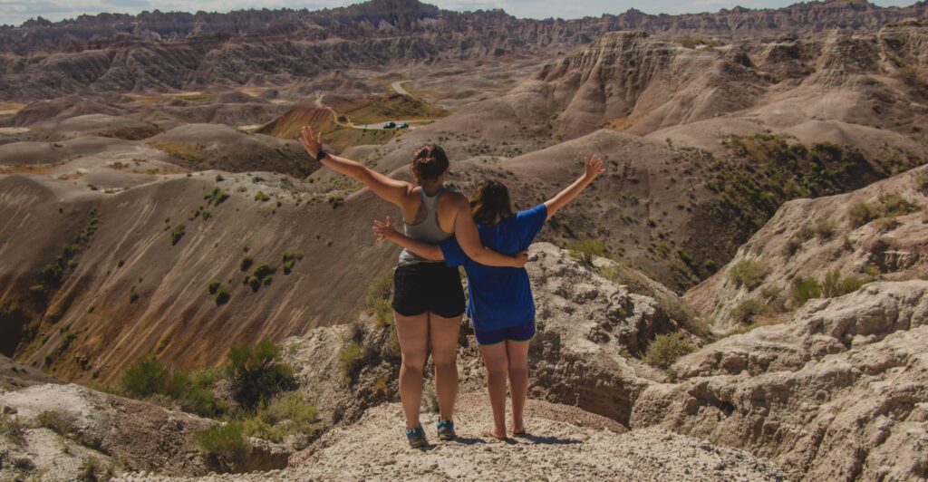 Badlands National Park- out of this world. Another location that 4th graders could visit free of charge with the Every Kid in a Park Pass. 