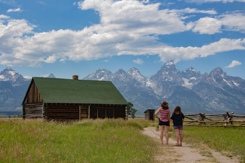 Grand Teton is so magestic! Just one location 4th graders could visit free of charge. 