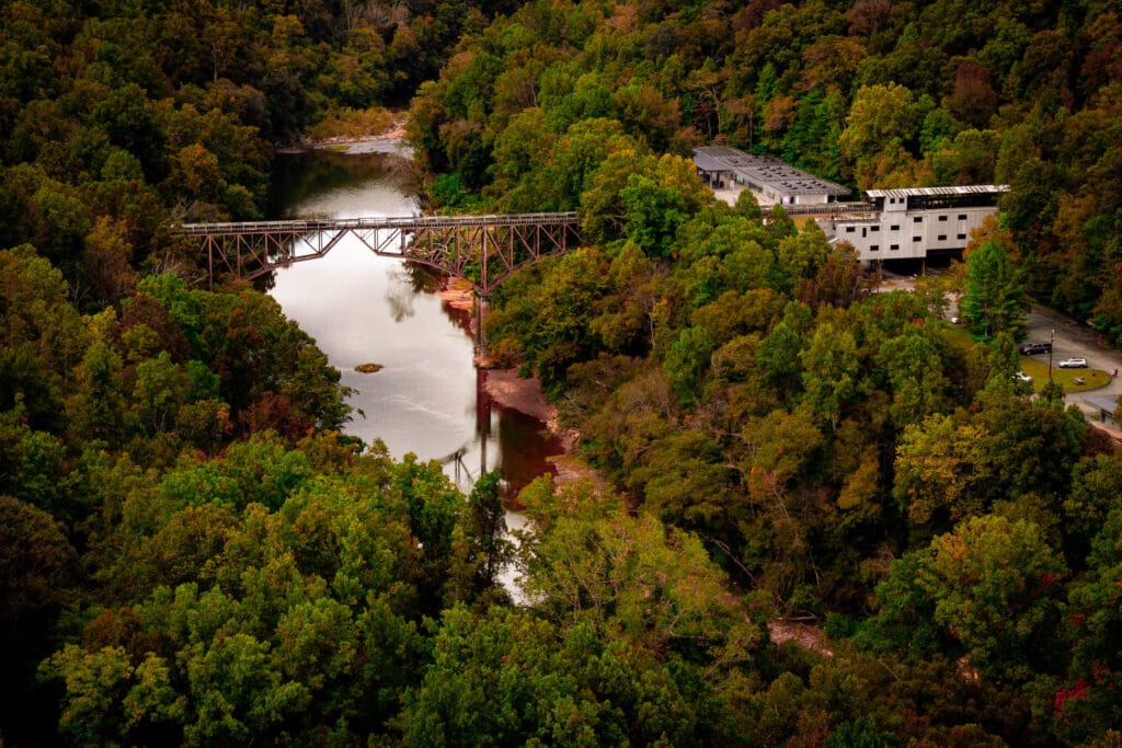 Views of Blue Heron from Dick Gap Overlook 