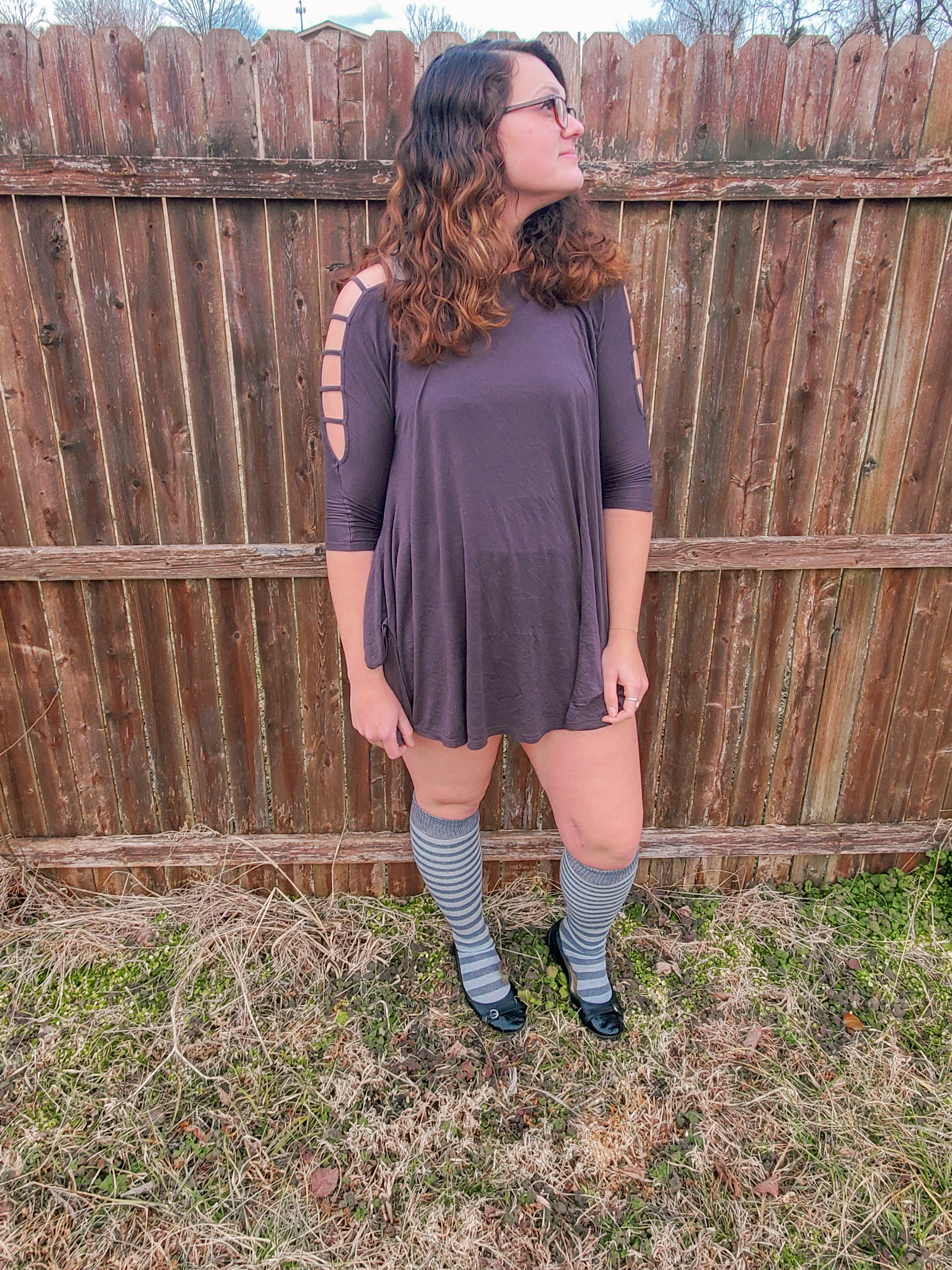 Styling Thigh High Socks